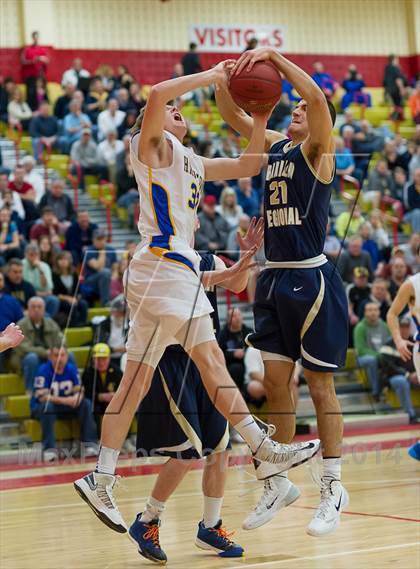 Thumbnail 2 in Franklin Regional vs. Hampton (WPIAL Class AAAA Quarterfinal) photogallery.