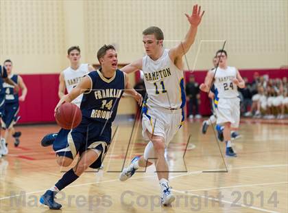 Thumbnail 3 in Franklin Regional vs. Hampton (WPIAL Class AAAA Quarterfinal) photogallery.
