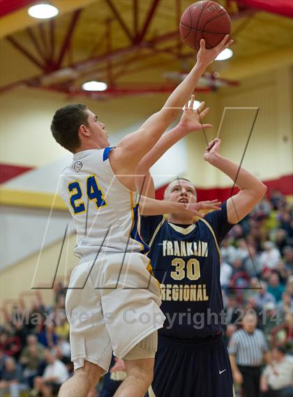 Thumbnail 3 in Franklin Regional vs. Hampton (WPIAL Class AAAA Quarterfinal) photogallery.