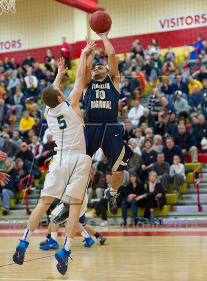 Thumbnail 1 in Franklin Regional vs. Hampton (WPIAL Class AAAA Quarterfinal) photogallery.