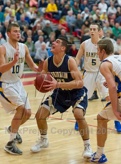 Thumbnail 1 in Franklin Regional vs. Hampton (WPIAL Class AAAA Quarterfinal) photogallery.