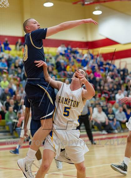 Thumbnail 3 in Franklin Regional vs. Hampton (WPIAL Class AAAA Quarterfinal) photogallery.