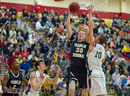 Thumbnail 2 in Franklin Regional vs. Hampton (WPIAL Class AAAA Quarterfinal) photogallery.