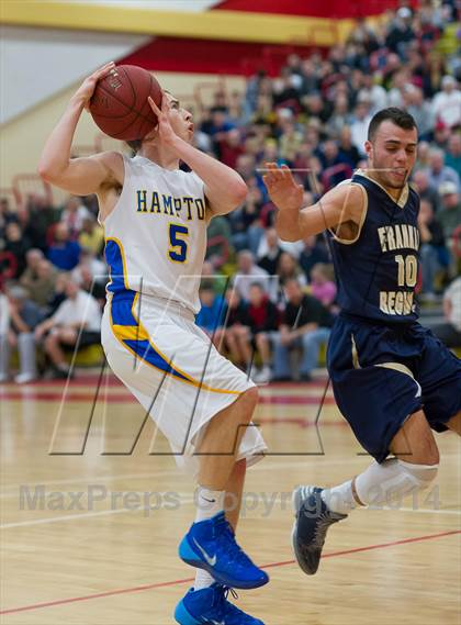 Thumbnail 3 in Franklin Regional vs. Hampton (WPIAL Class AAAA Quarterfinal) photogallery.