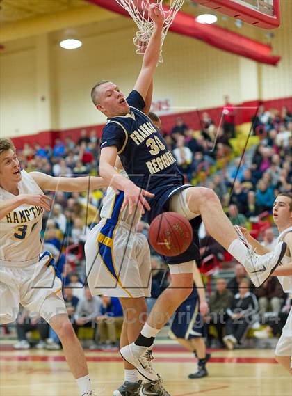 Thumbnail 1 in Franklin Regional vs. Hampton (WPIAL Class AAAA Quarterfinal) photogallery.