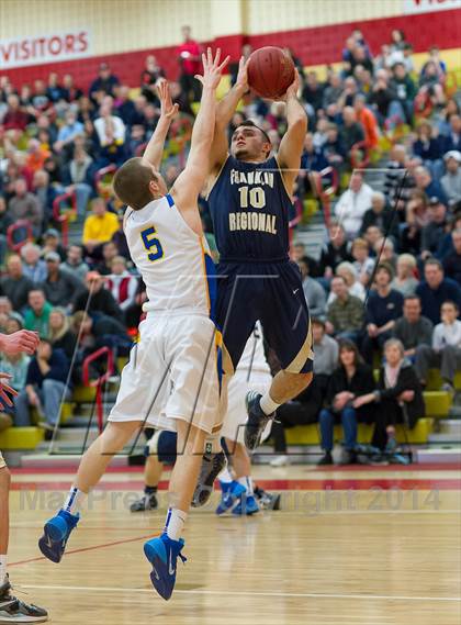 Thumbnail 3 in Franklin Regional vs. Hampton (WPIAL Class AAAA Quarterfinal) photogallery.