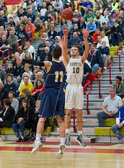Thumbnail 3 in Franklin Regional vs. Hampton (WPIAL Class AAAA Quarterfinal) photogallery.