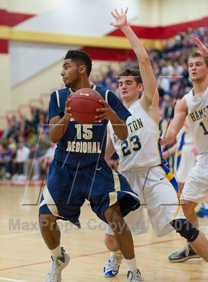 Thumbnail 2 in Franklin Regional vs. Hampton (WPIAL Class AAAA Quarterfinal) photogallery.