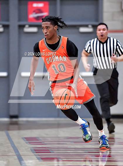 Thumbnail 1 in Bishop Gorman @ Notre Dame (SO) (Nike Extravaganza) photogallery.