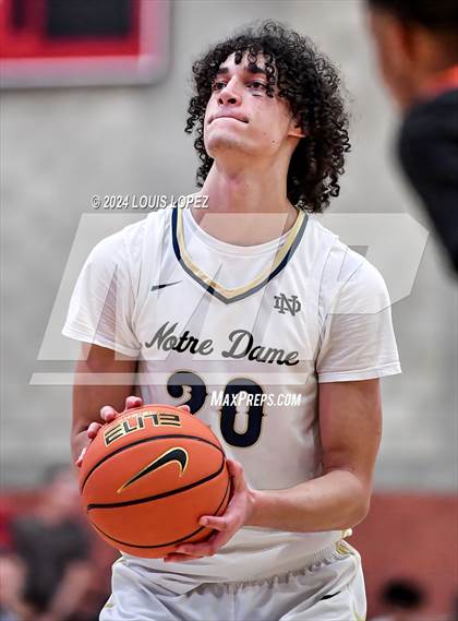 Thumbnail 2 in Bishop Gorman @ Notre Dame (SO) (Nike Extravaganza) photogallery.