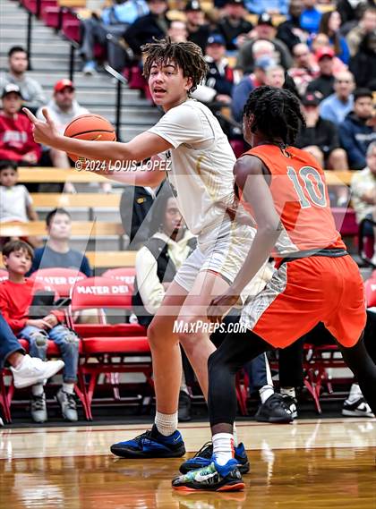 Thumbnail 3 in Bishop Gorman @ Notre Dame (SO) (Nike Extravaganza) photogallery.