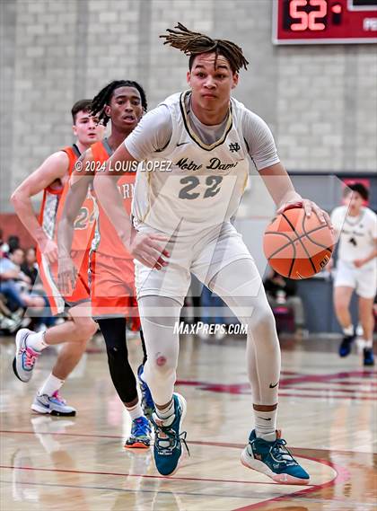 Thumbnail 2 in Bishop Gorman @ Notre Dame (SO) (Nike Extravaganza) photogallery.