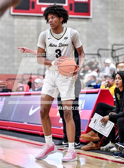 Thumbnail 3 in Bishop Gorman @ Notre Dame (SO) (Nike Extravaganza) photogallery.