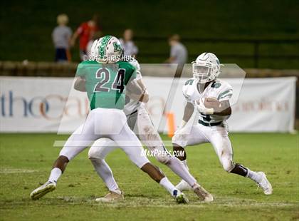 Thumbnail 2 in Charlotte Country Day School vs. Myers Park (Charlotte Kickoff Night) photogallery.