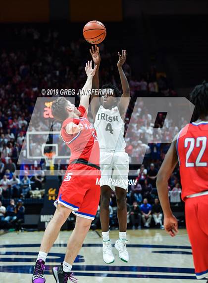 Thumbnail 3 in St. Ignatius @ Sacred Heart Cathedral Preparatory (Rivalry Game @ Haas Pavilion) photogallery.