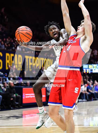 Thumbnail 3 in St. Ignatius @ Sacred Heart Cathedral Preparatory (Rivalry Game @ Haas Pavilion) photogallery.
