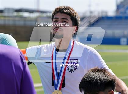 Thumbnail 1 in Austin Achieve vs. Gainesville (UIL 4A Soccer Division II Final Medal Ceremony) photogallery.