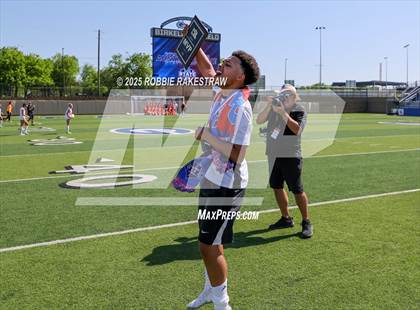Thumbnail 2 in Austin Achieve vs. Gainesville (UIL 4A Soccer Division II Final Medal Ceremony) photogallery.