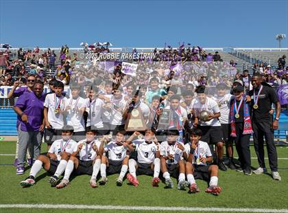 Thumbnail 1 in Austin Achieve vs. Gainesville (UIL 4A Soccer Division II Final Medal Ceremony) photogallery.