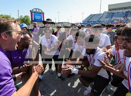 Thumbnail 3 in Austin Achieve vs. Gainesville (UIL 4A Soccer Division II Final Medal Ceremony) photogallery.