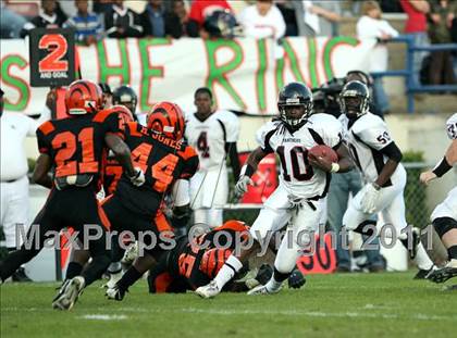 Thumbnail 2 in Calhoun City vs. Lumberton (MHSAA Class 2A Final) photogallery.