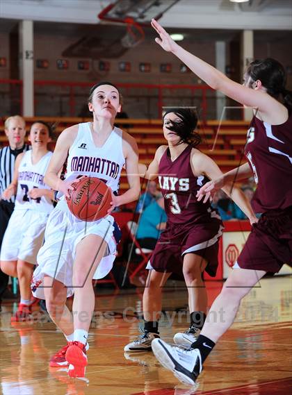 Thumbnail 2 in Hays vs. Manhattan (Mid America Classic) photogallery.