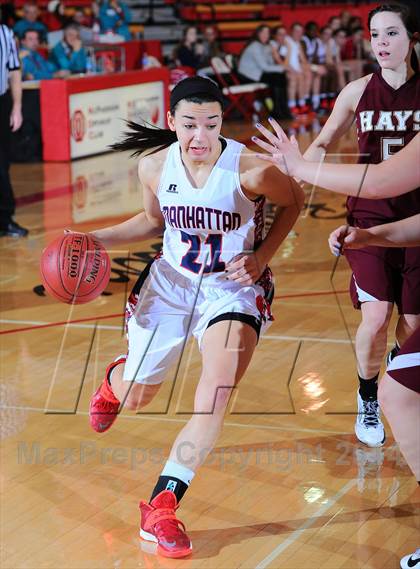 Thumbnail 2 in Hays vs. Manhattan (Mid America Classic) photogallery.