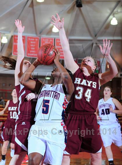 Thumbnail 2 in Hays vs. Manhattan (Mid America Classic) photogallery.