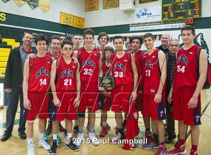 Thumbnail 3 in Scottsdale Christian Academy vs North Canyon (Horizon Holiday Hoops Tournament) photogallery.