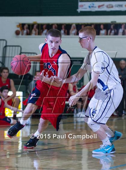 Thumbnail 1 in Scottsdale Christian Academy vs North Canyon (Horizon Holiday Hoops Tournament) photogallery.