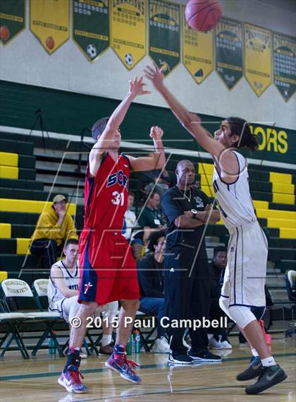 Thumbnail 2 in Scottsdale Christian Academy vs North Canyon (Horizon Holiday Hoops Tournament) photogallery.