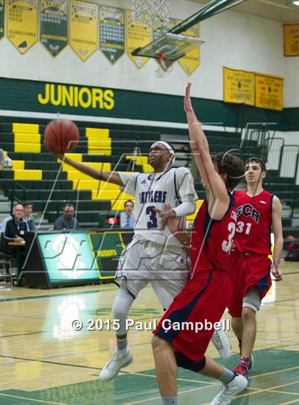 Thumbnail 1 in Scottsdale Christian Academy vs North Canyon (Horizon Holiday Hoops Tournament) photogallery.