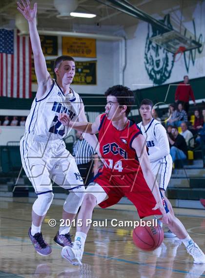 Thumbnail 3 in Scottsdale Christian Academy vs North Canyon (Horizon Holiday Hoops Tournament) photogallery.