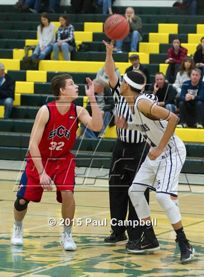Thumbnail 1 in Scottsdale Christian Academy vs North Canyon (Horizon Holiday Hoops Tournament) photogallery.