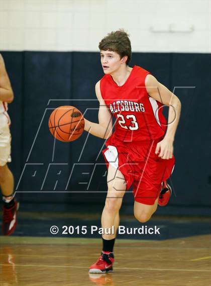 Thumbnail 3 in Cameron County vs. Saltsburg (PIAA Class A First Round) photogallery.