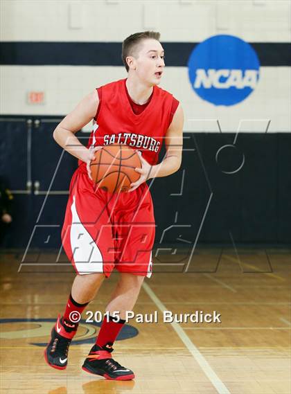 Thumbnail 3 in Cameron County vs. Saltsburg (PIAA Class A First Round) photogallery.