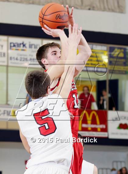 Thumbnail 2 in Cameron County vs. Saltsburg (PIAA Class A First Round) photogallery.