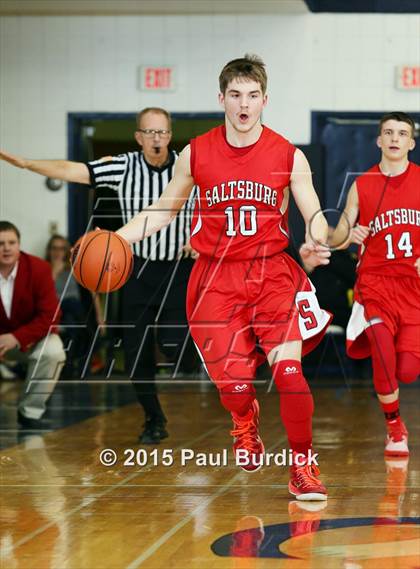 Thumbnail 2 in Cameron County vs. Saltsburg (PIAA Class A First Round) photogallery.