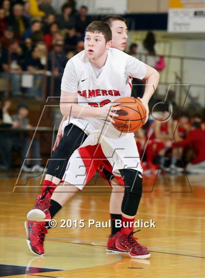 Thumbnail 3 in Cameron County vs. Saltsburg (PIAA Class A First Round) photogallery.