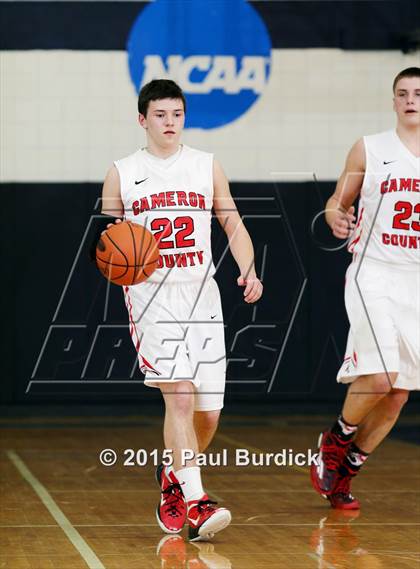 Thumbnail 1 in Cameron County vs. Saltsburg (PIAA Class A First Round) photogallery.