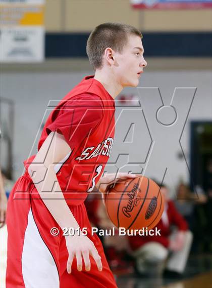 Thumbnail 3 in Cameron County vs. Saltsburg (PIAA Class A First Round) photogallery.