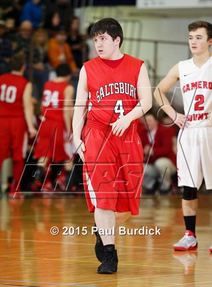 Thumbnail 2 in Cameron County vs. Saltsburg (PIAA Class A First Round) photogallery.