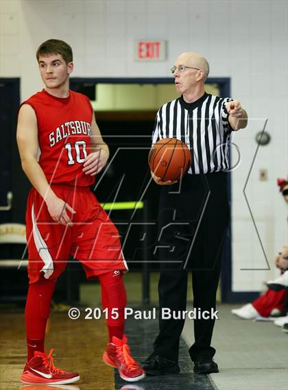 Thumbnail 3 in Cameron County vs. Saltsburg (PIAA Class A First Round) photogallery.