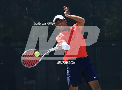 Thumbnail 3 in Allen vs Seven Lakes (UIL 6A Tennis Semifinals) photogallery.