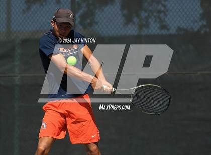 Thumbnail 2 in Allen vs Seven Lakes (UIL 6A Tennis Semifinals) photogallery.