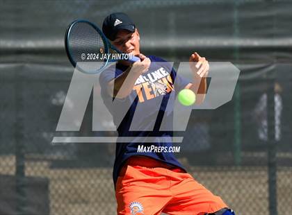 Thumbnail 3 in Allen vs Seven Lakes (UIL 6A Tennis Semifinals) photogallery.