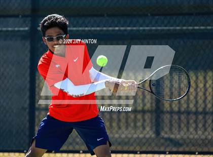 Thumbnail 2 in Allen vs Seven Lakes (UIL 6A Tennis Semifinals) photogallery.
