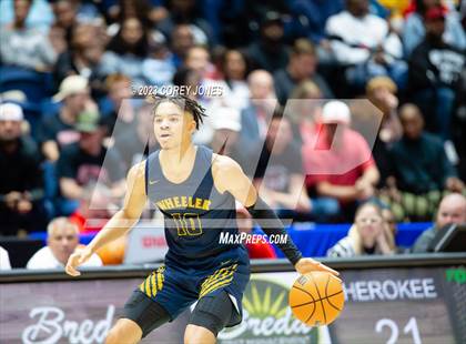 Thumbnail 3 in Wheeler vs Cherokee (GHSA 7A State Championship) photogallery.