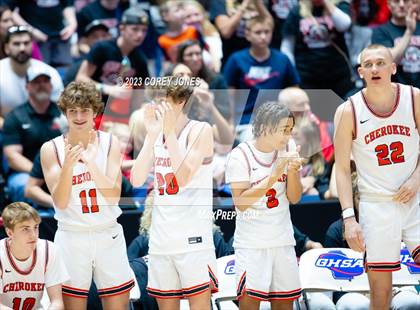 Thumbnail 2 in Wheeler vs Cherokee (GHSA 7A State Championship) photogallery.