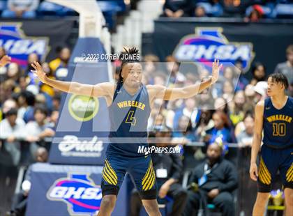 Thumbnail 2 in Wheeler vs Cherokee (GHSA 7A State Championship) photogallery.